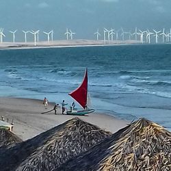 View of beach against sky