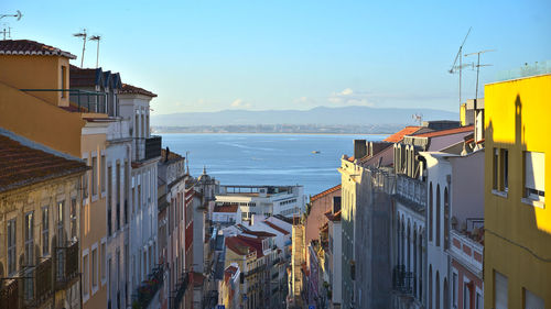 Buildings in city