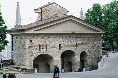 View of historical building