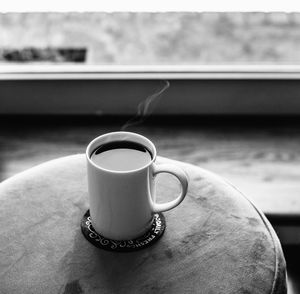 Close-up of coffee cup