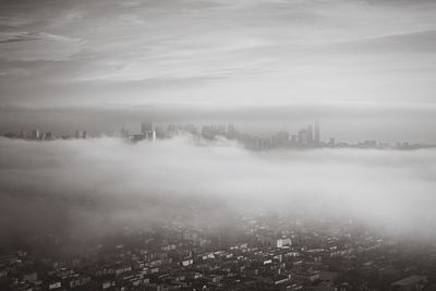 Aerial view of cityscape