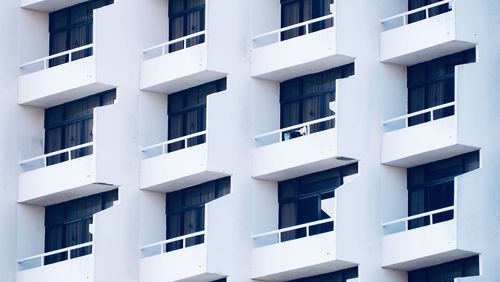 Full frame shot of residential building