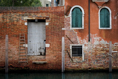 Exterior of old building