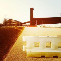 Built structure against clear sky