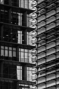 Low angle view of modern building