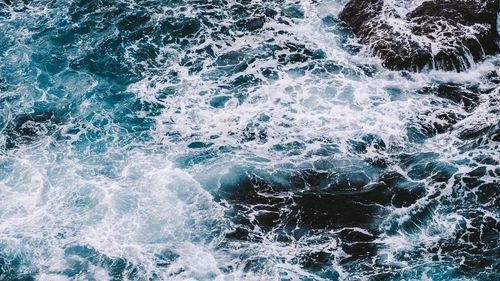 Full frame shot of rippled water