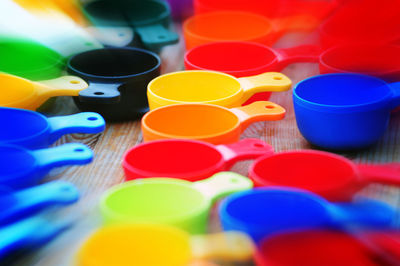 Full frame shot of colorful objects