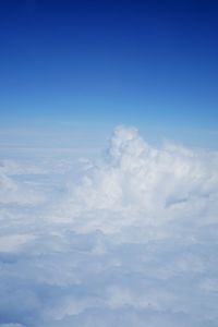 Low angle view of cloudy sky