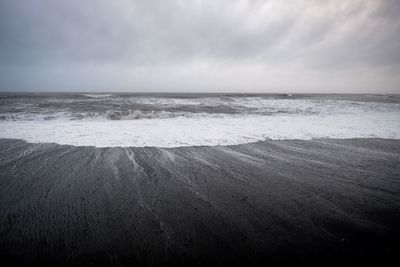 Close-up of sea against sky