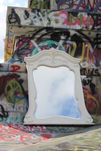 Close-up of carousel in amusement park