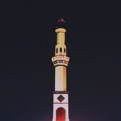 Low angle view of lighthouse