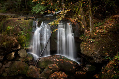 Waterfall in forest