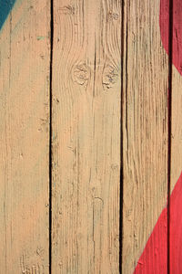 Full frame shot of wooden plank