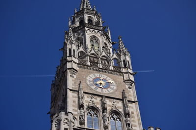 Low angle view of clock tower