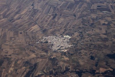 Aerial view of landscape