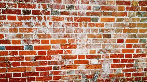 Full frame shot of brick wall