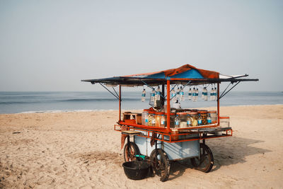 Sunny day at beach