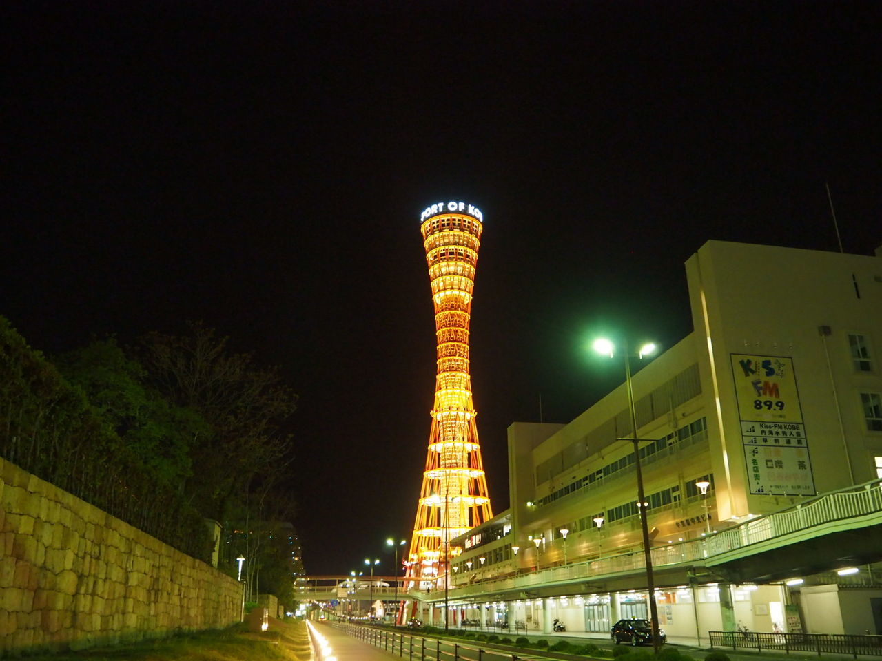 illuminated, night, architecture, built structure, transportation, bridge - man made structure, connection, building exterior, road, city, light trail, long exposure, travel destinations, sky, engineering, street, the way forward, famous place, clear sky, travel