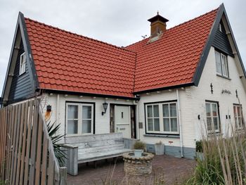 Houses against sky