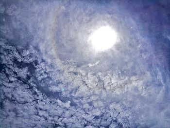 Low angle view of sky