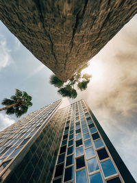 Low angle view of building against sky