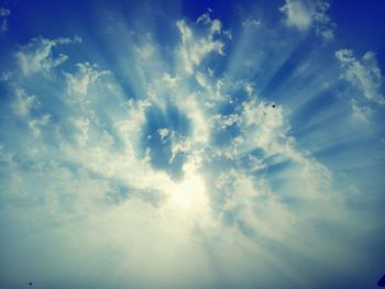 Low angle view of sky