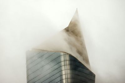 Low angle view of modern office building