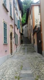 Alley amidst buildings