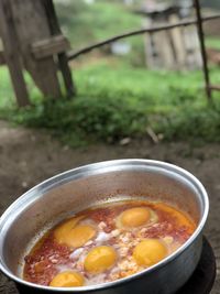 Close-up of food