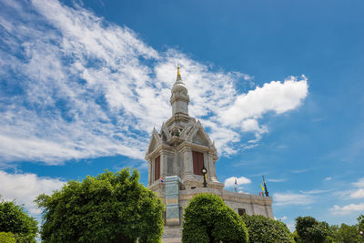 Low angle view of cathedral against sky