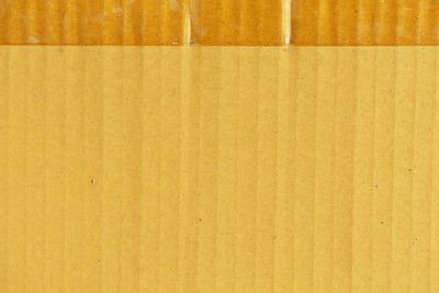 Full frame shot of yellow wooden wall