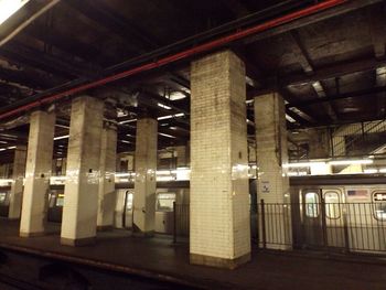 Interior of railroad station