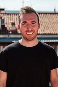 Portrait of a smiling young man