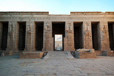 View of old building