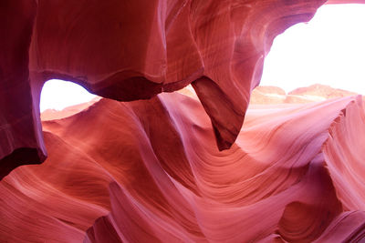 Scenic view of rock formation
