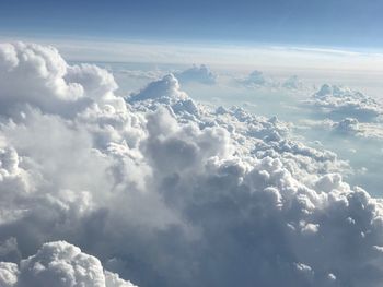 Scenic view of clouds in sky