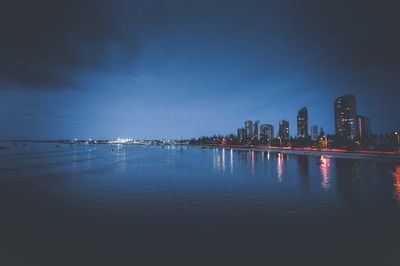 View of city at waterfront
