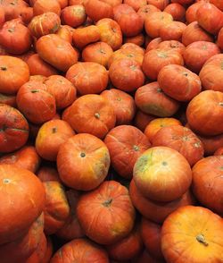 Full frame shot of oranges