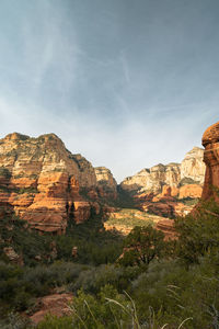 Incredible views from viewpoint above boynton canyon in sedona az.