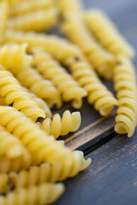 Close-up of food on table