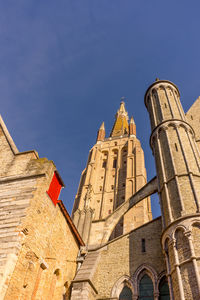 Low angle view of cathedral against sky