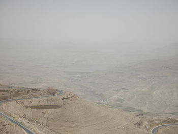 Aerial view of landscape against sky