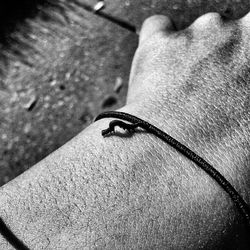 Close-up of object on wall