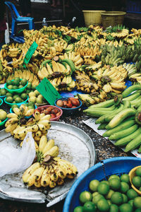 Fruits for sale in market