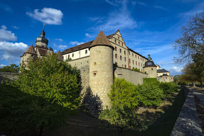 Panoramic view of historic building against sky