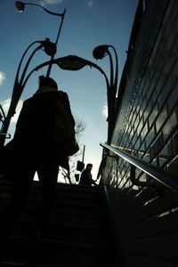 Low angle view of staircase