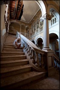 Low angle view of stairs