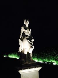 Statue of liberty at night