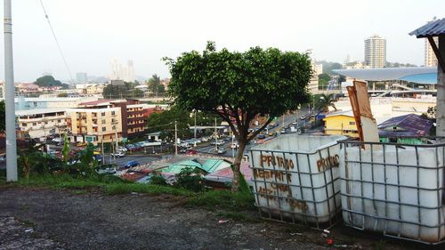 Buildings in city