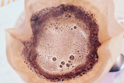 Close-up of coffee cup